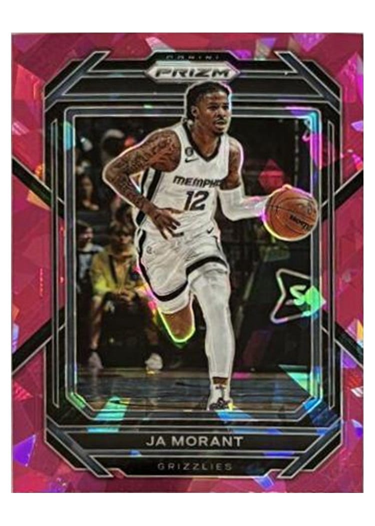 2022-23 Panini Prizm Base Set Ja Morant #200 card