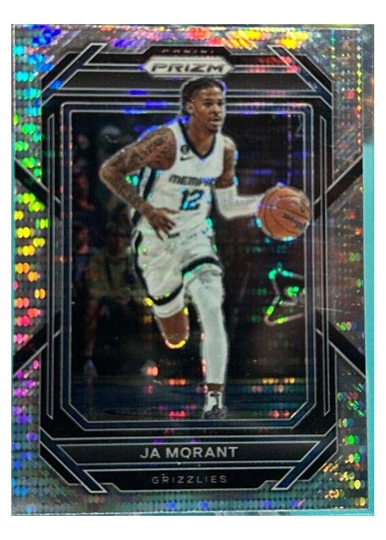 2022-23 Panini Prizm Base Set Ja Morant #200 card