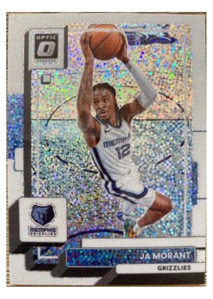 2022-23 Panini Prizm Base Set Ja Morant #200 card