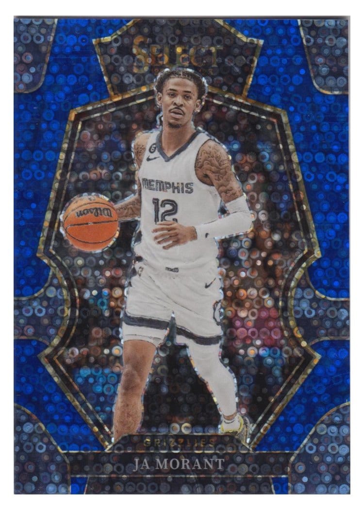 2022-23 Panini Select Base Set Ja Morant #158 card