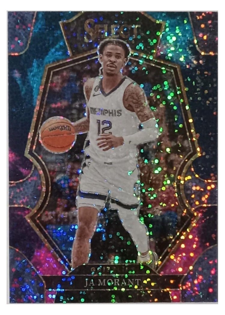 2022-23 Panini Select Base Set Ja Morant #158 card