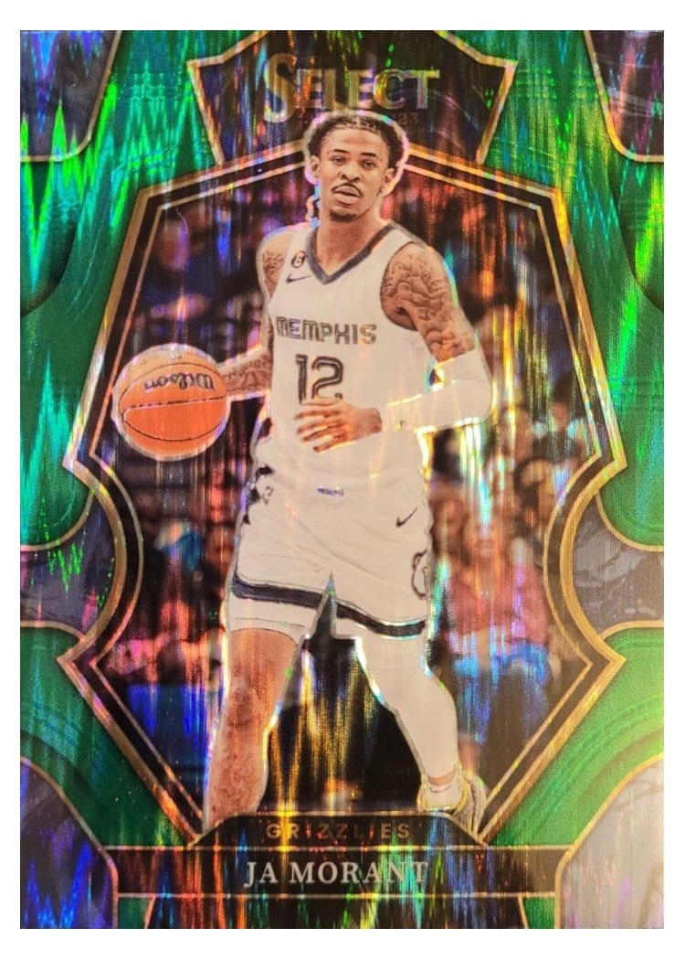 2022-23 Panini Select Base Set Ja Morant #158 card