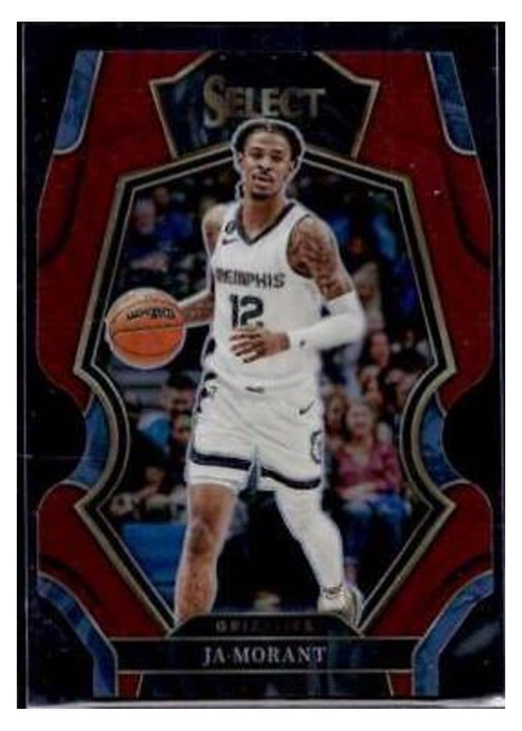 2022-23 Panini Select Base Set Ja Morant #158 card