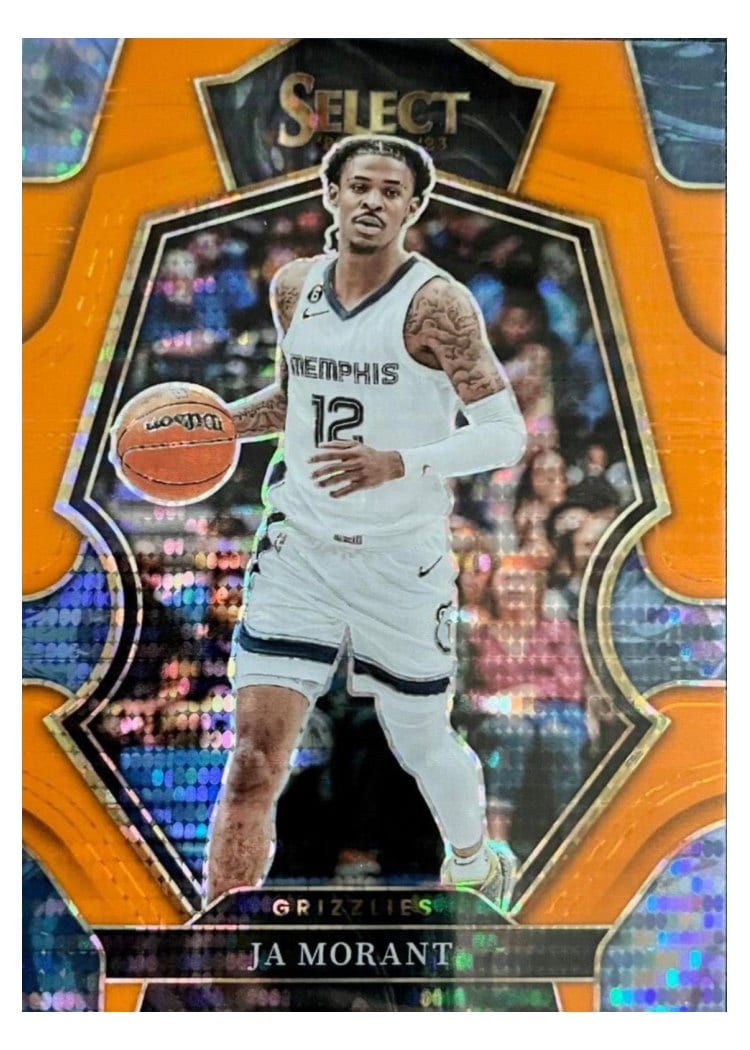 2022-23 Panini Select Base Set Ja Morant #158 card