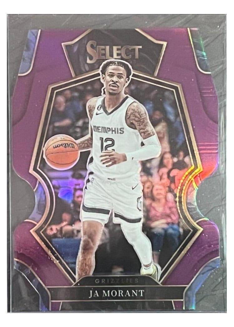 2022-23 Panini Select Base Set Ja Morant #158 card