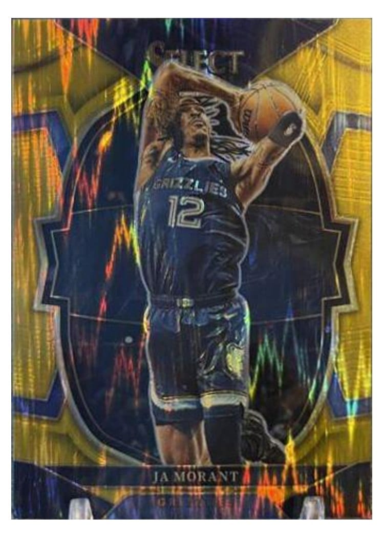 2022-23 Panini Select Base Set Ja Morant #258 card