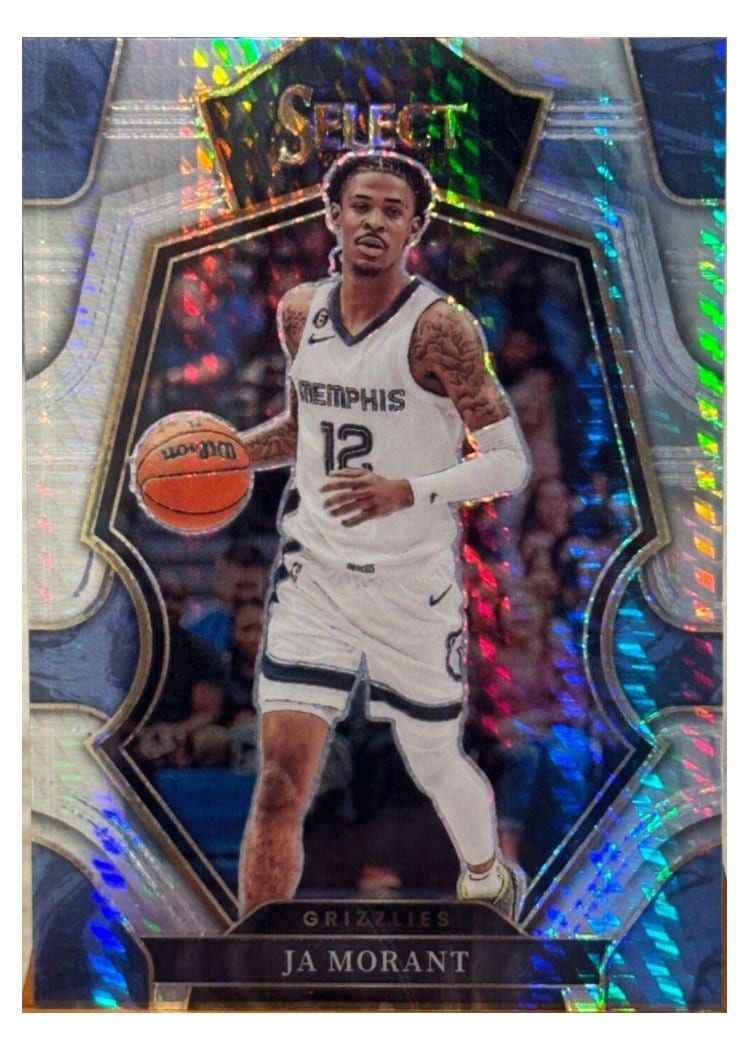 2022-23 Panini Select Base Set Ja Morant #258 card