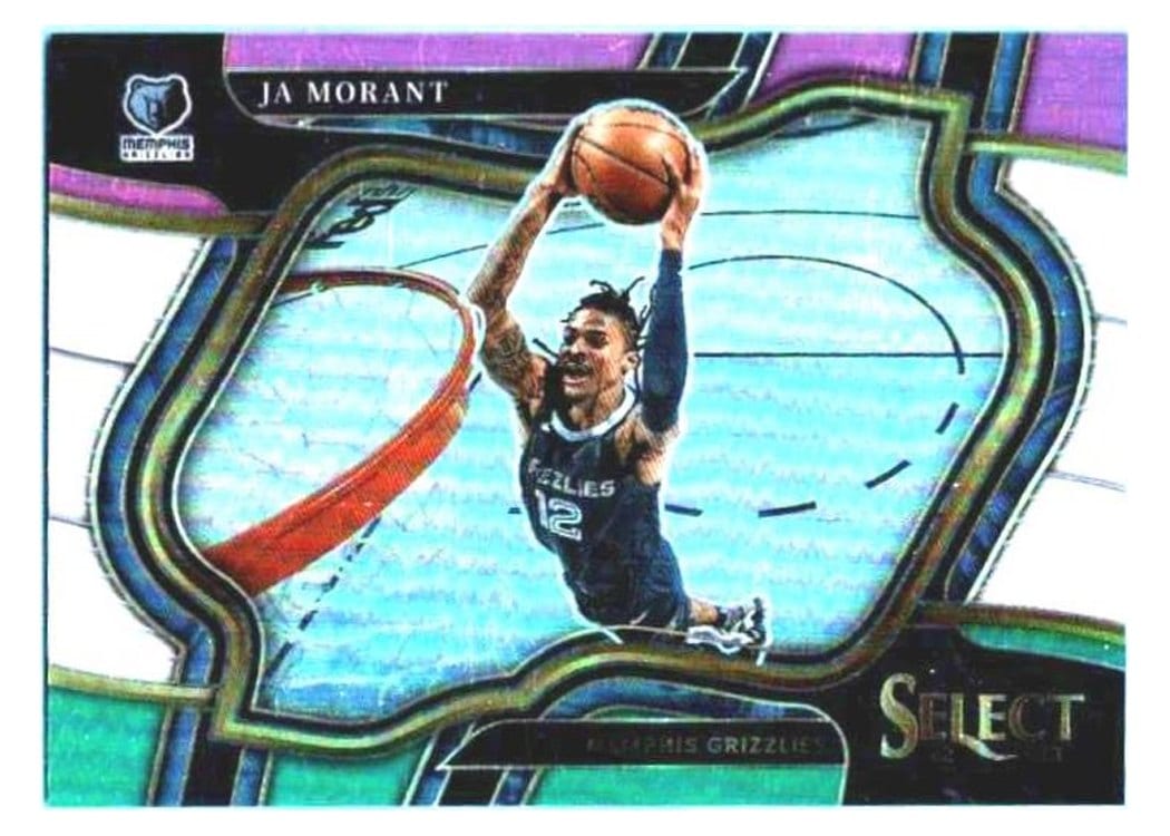 2022-23 Panini Select Base Set Ja Morant #258 card