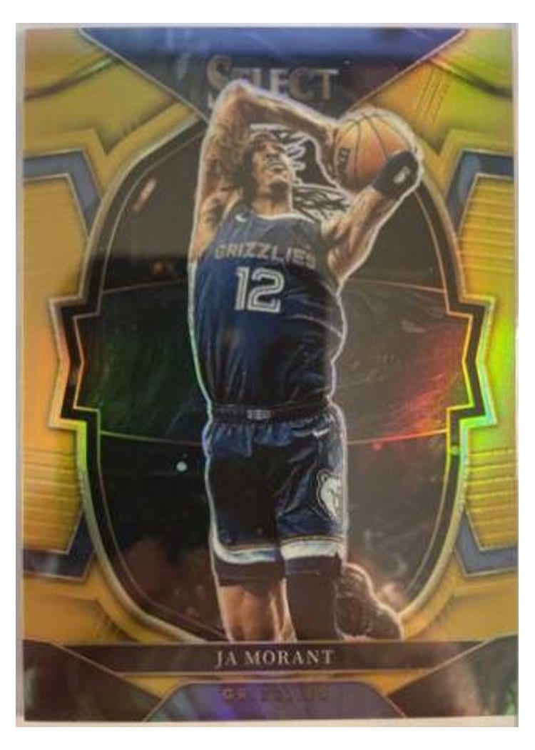 2022-23 Panini Select Base Set Ja Morant #58 card