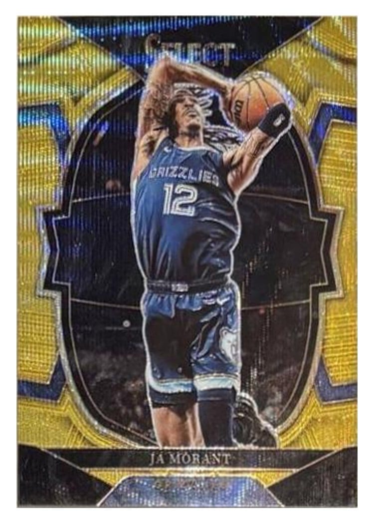 2022-23 Panini Select Base Set Ja Morant #58 card