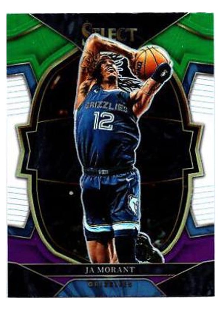 2022-23 Panini Select Base Set Ja Morant #58 card