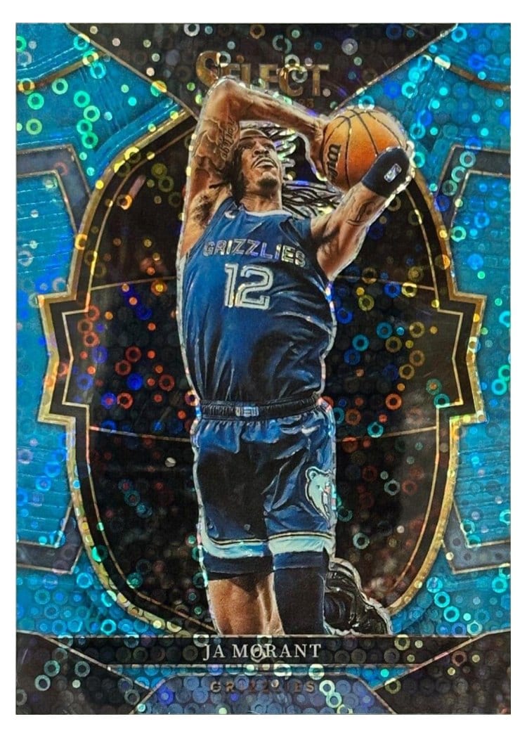 2022-23 Panini Select Base Set Ja Morant #58 card
