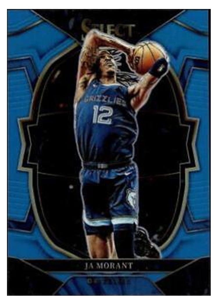 2022-23 Panini Select Base Set Ja Morant #58 card