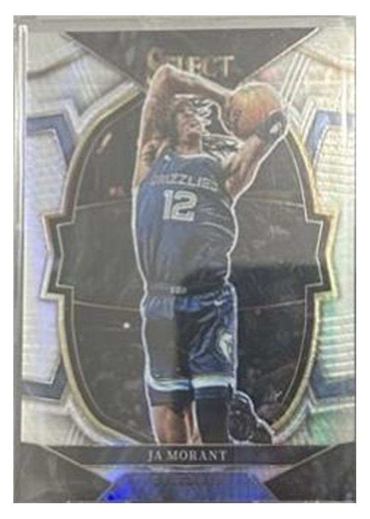 2022-23 Panini Select Base Set Ja Morant Lucky Envelopes #58 card