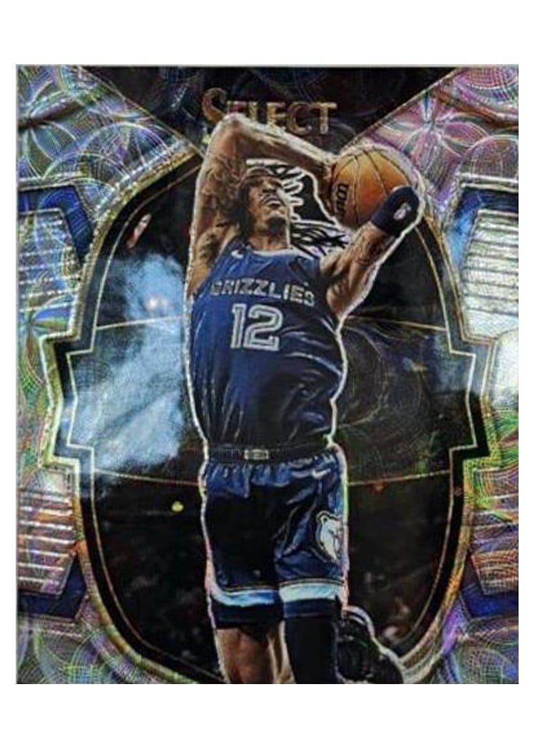 2022-23 Panini Select Base Set Ja Morant #58 card