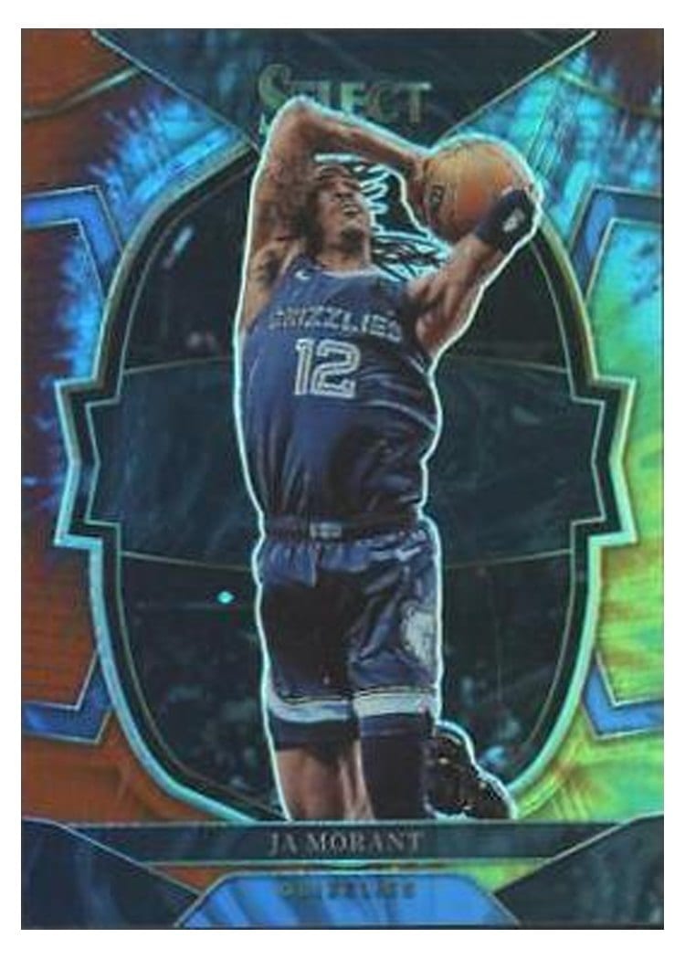 2022-23 Panini Select Base Set Ja Morant #58 card