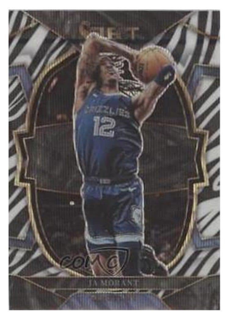 2022-23 Panini Select Base Set Ja Morant #58 card