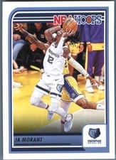 2023-24 Hoops Base Set Ja Morant #23 card