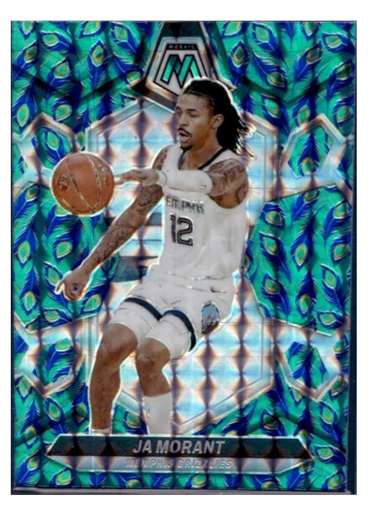2023-24 Panini Mosaic Base Set Ja Morant #127 card