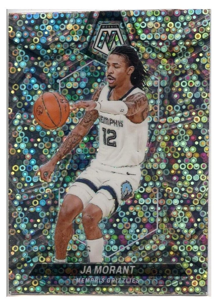 2023-24 Panini Mosaic Base Set Ja Morant #127 card