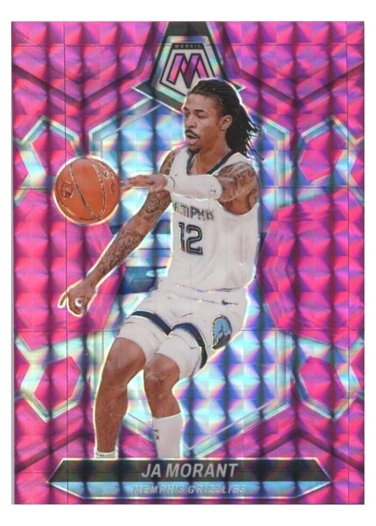 2023-24 Panini Mosaic Base Set Ja Morant #127 card