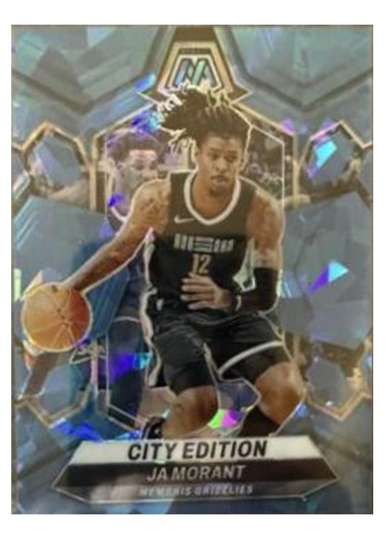 2023-24 Panini Mosaic Base Set Ja Morant #127 card