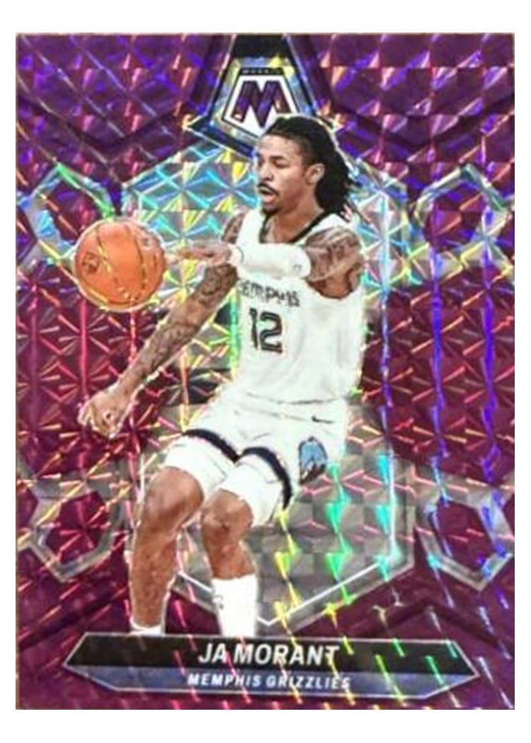 2023-24 Panini Mosaic Base Set Ja Morant #127 card