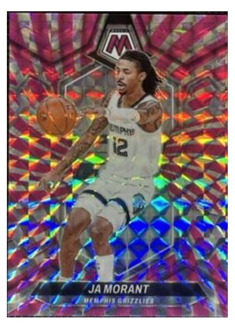 2023-24 Panini Mosaic Base Set Ja Morant #127 card