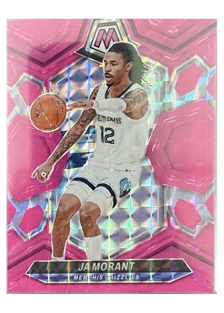 2023-24 Panini Mosaic Base Set Ja Morant #127 card