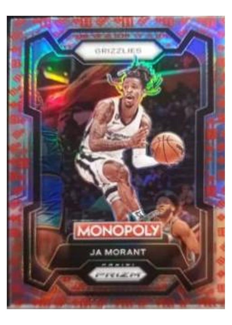 2023-24 Panini Prizm Monopoly Base Set Ja Morant #44 card