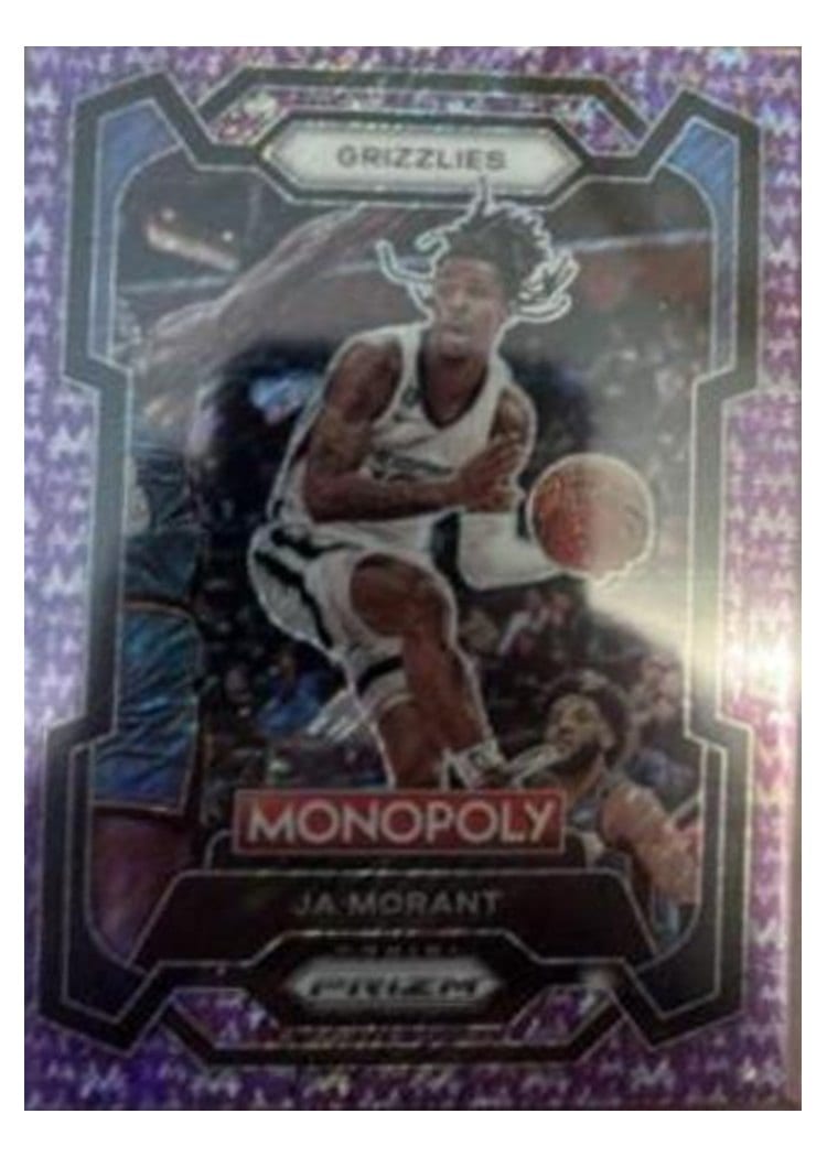 2023-24 Panini Prizm Monopoly Base Set Ja Morant #44 card