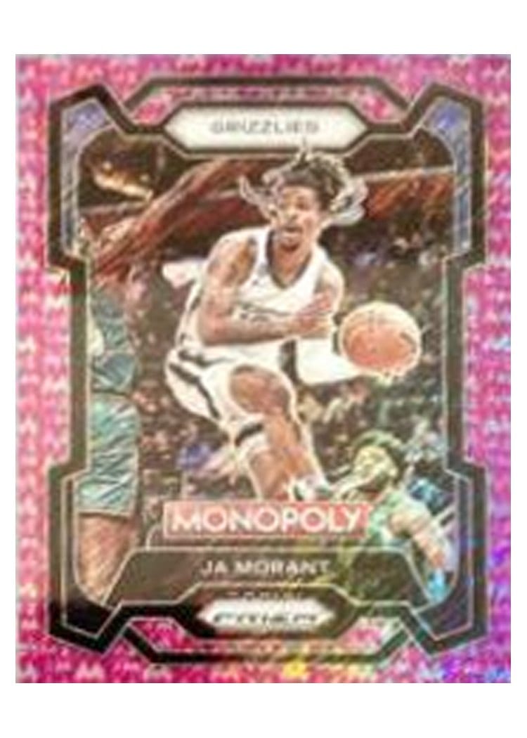 2023-24 Panini Prizm Monopoly Base Set Ja Morant #44 card