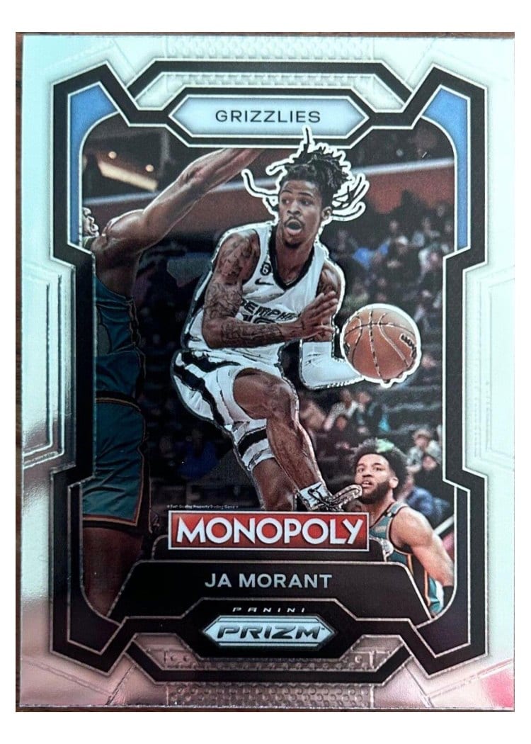2023-24 Panini Prizm Monopoly Base Set Ja Morant #44 card