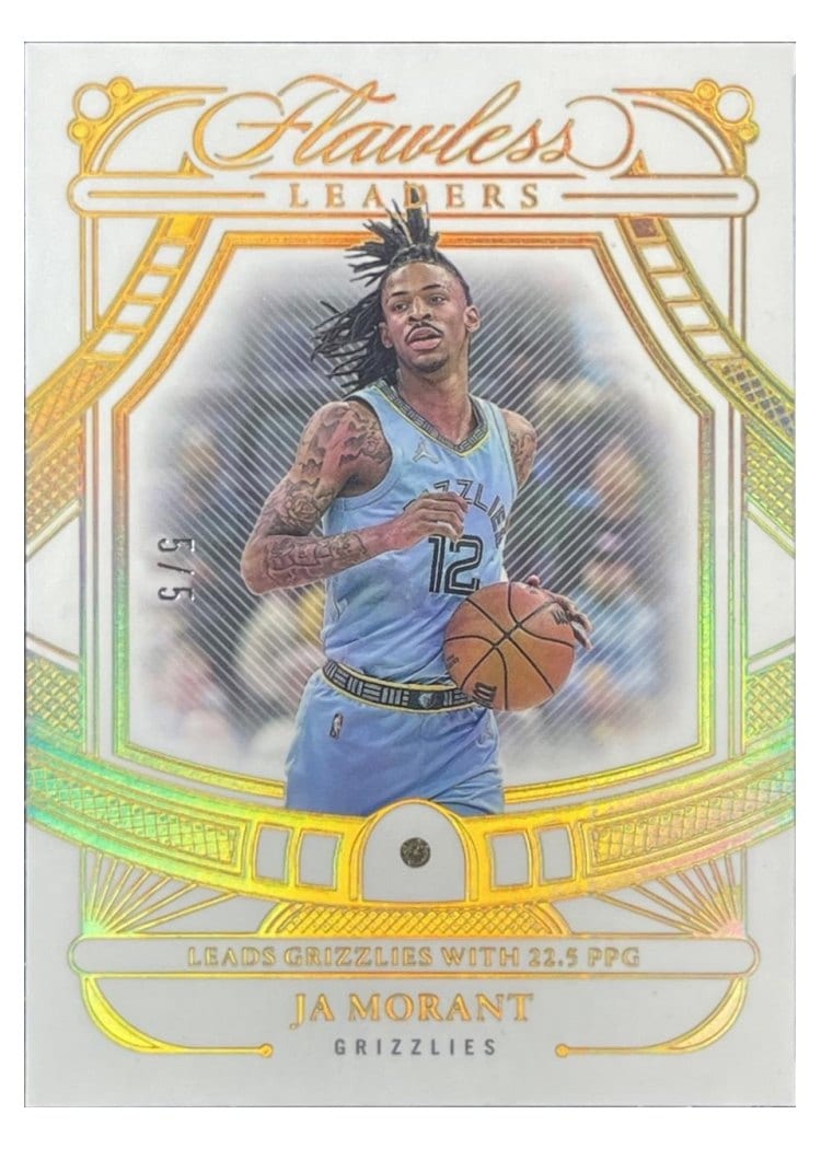 2023 Panini Flawless Ja Morant #158 card