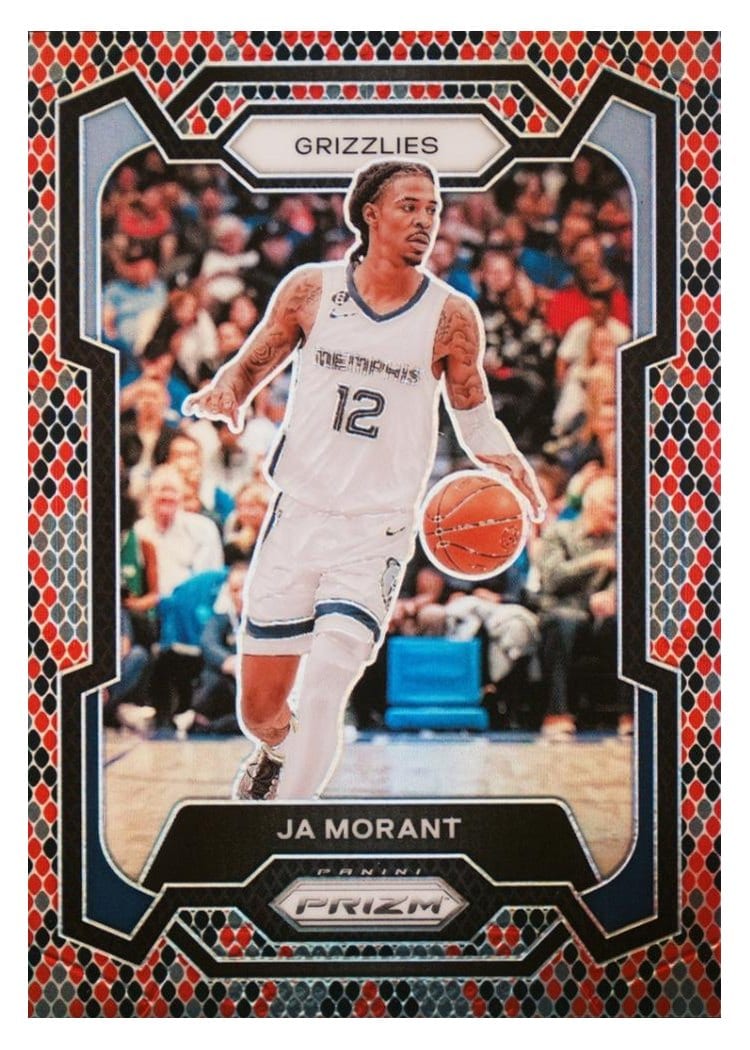 2023 Panini Prizm Ja Morant #96 card