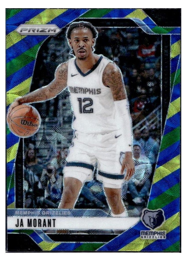 2024-25 Panini Prizm Base Set Ja Morant #64 card
