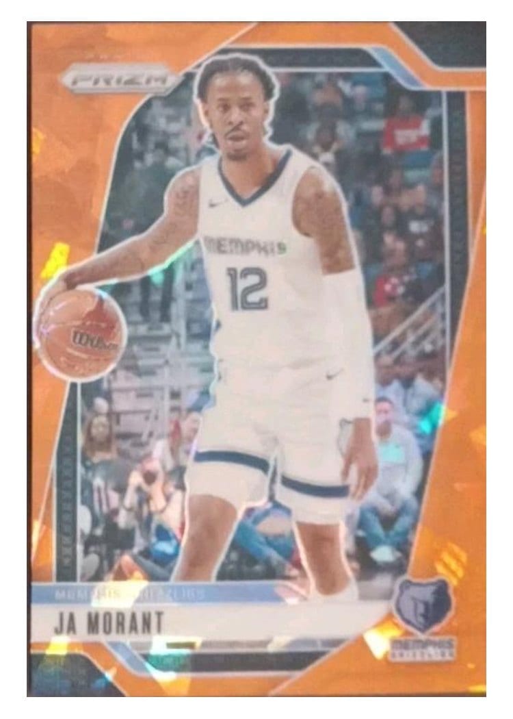 2024-25 Panini Prizm Base Set Ja Morant #64 card