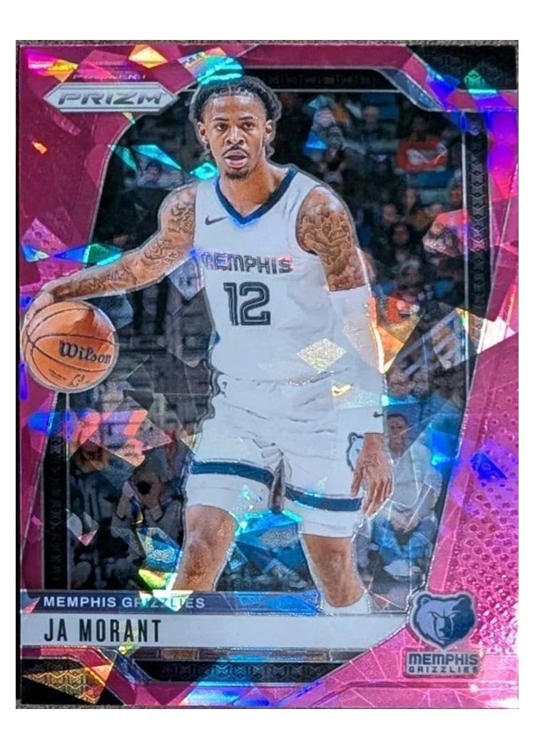 2024-25 Panini Prizm Base Set Ja Morant #64 card