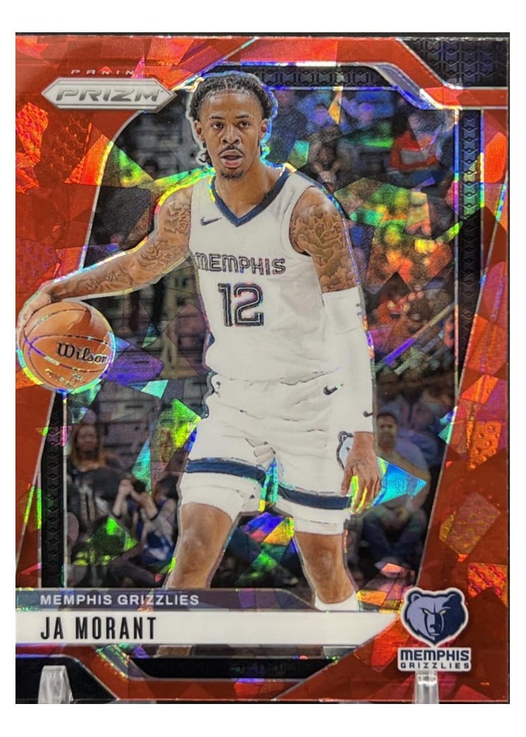 2024-25 Panini Prizm Base Set Ja Morant #64 card