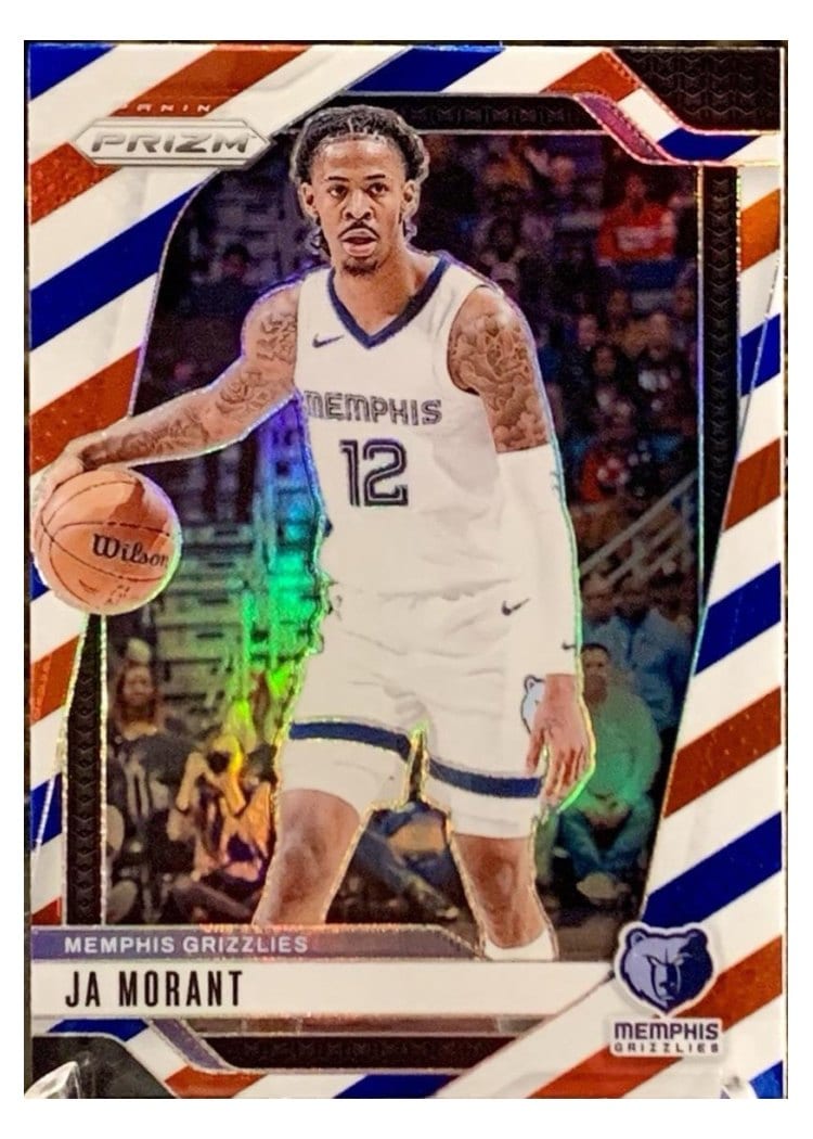 2024-25 Panini Prizm Base Set Ja Morant #64 card
