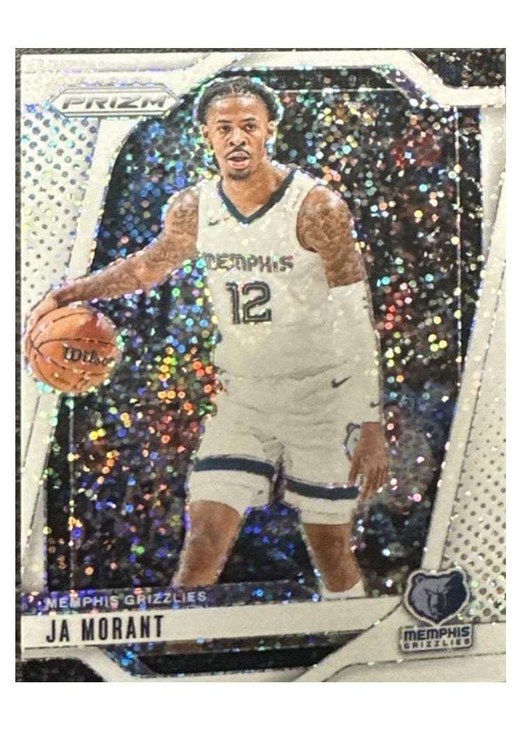 2024-25 Panini Prizm Base Set Ja Morant #64 card