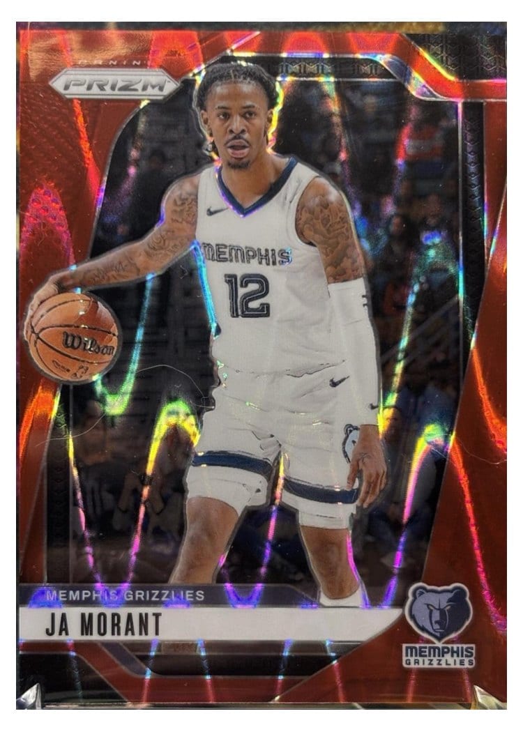 2024-25 Panini Prizm Base Set Ja Morant #64 card
