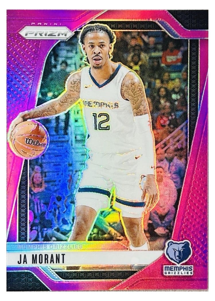 2024-25 Panini Prizm Base Set Ja Morant #64 card