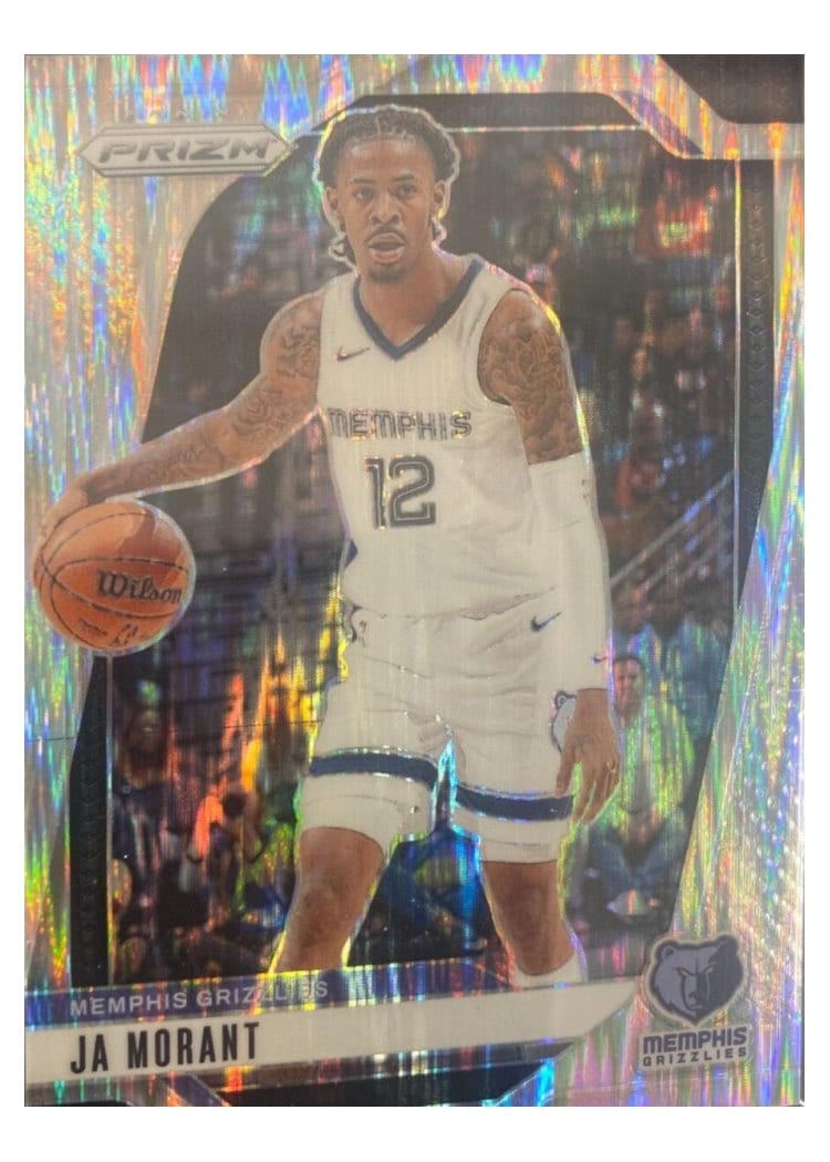 2024-25 Panini Prizm Base Set Ja Morant #64 card