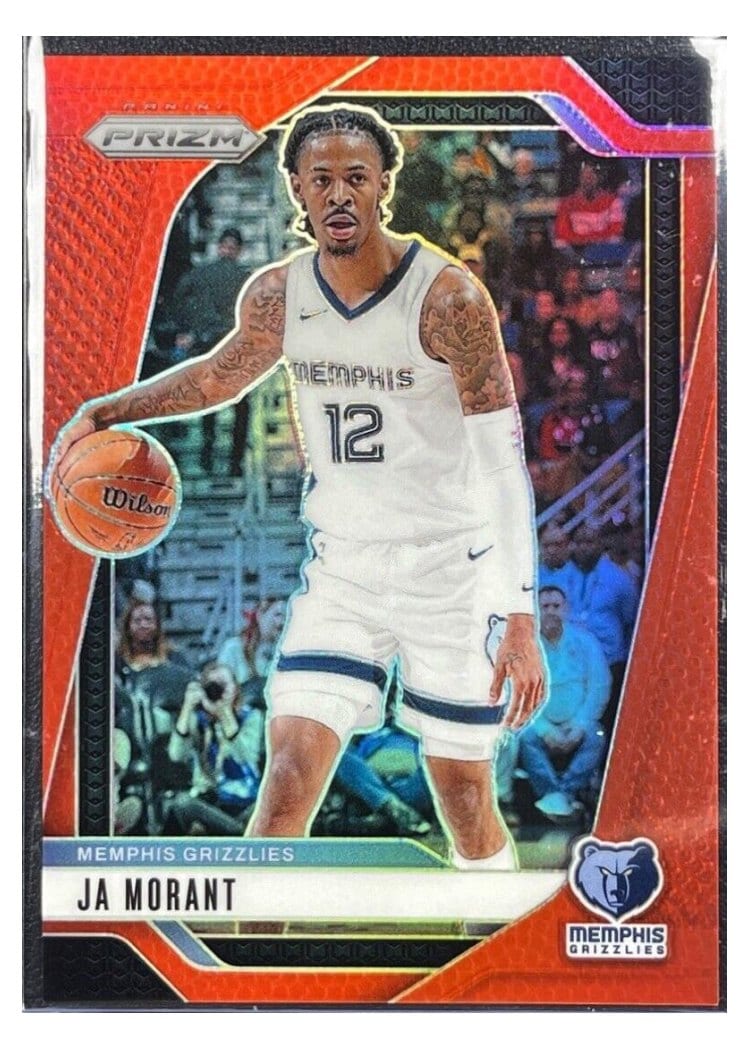2024-25 Panini Prizm Base Set Ja Morant #64 card
