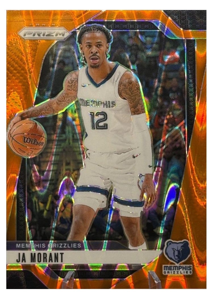2024-25 Panini Prizm Base Set Ja Morant #64 card