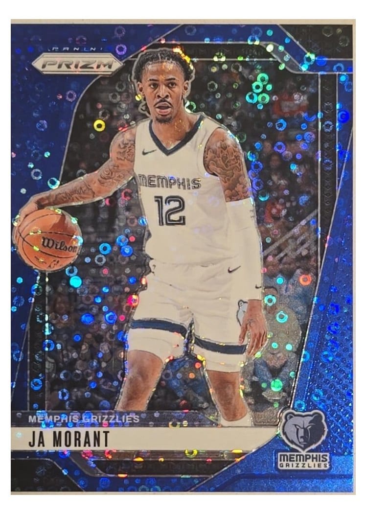 2024-25 Panini Prizm Base Set Ja Morant #64 card