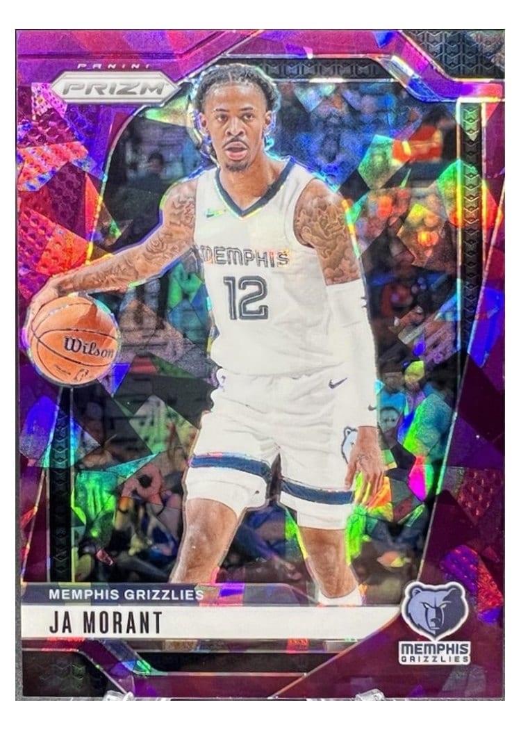 2024-25 Panini Prizm Base Set Ja Morant #64 card