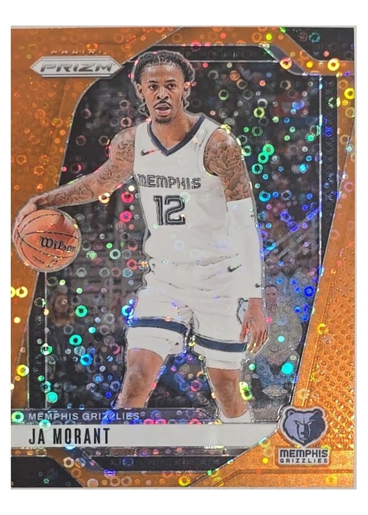 2024-25 Panini Prizm Base Set Ja Morant #64 card
