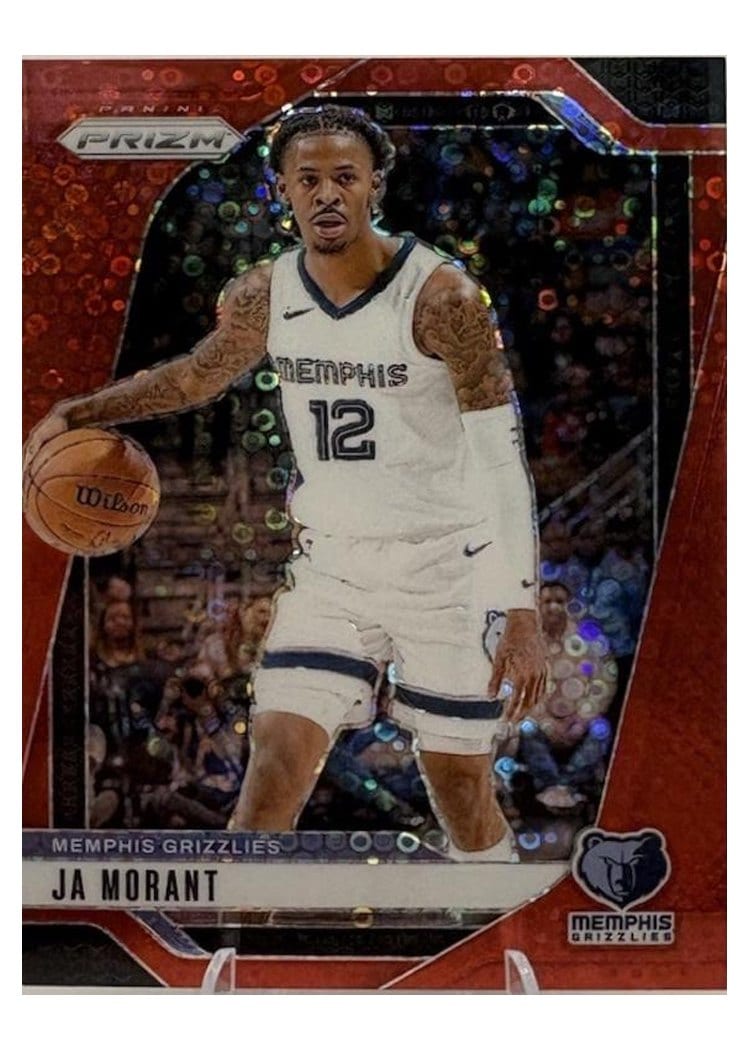2024-25 Panini Prizm Base Set Ja Morant #64 card